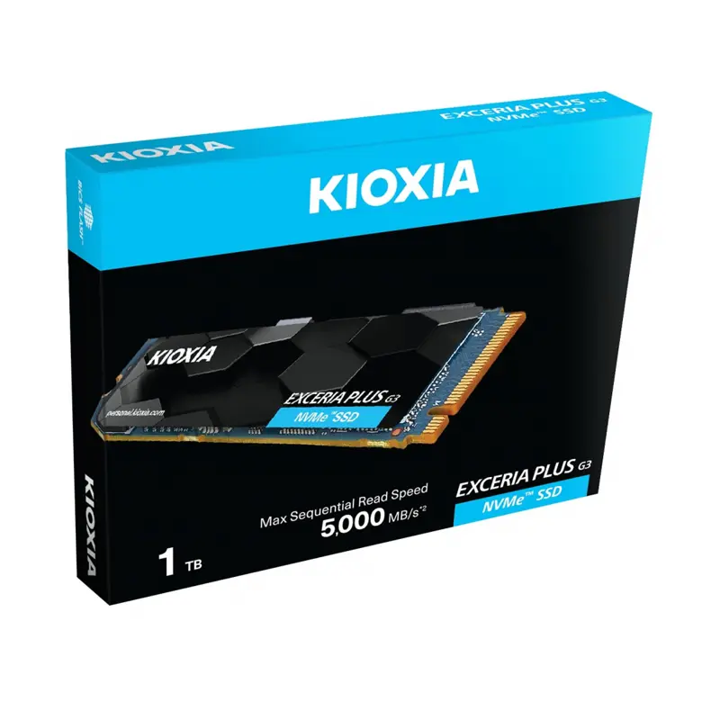 Kioxia Exceria Plus G3 NV 3D 5000/3900MB/sn NVMe PCIe M.2 SSD 1 TB