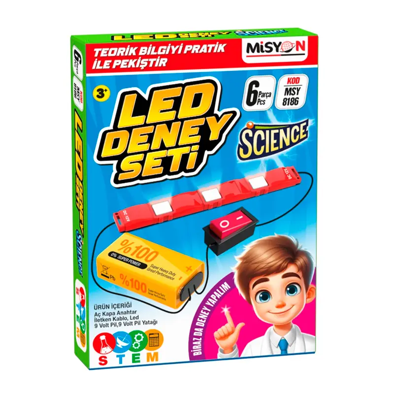 Misyon Led Deney Seti Kutulu