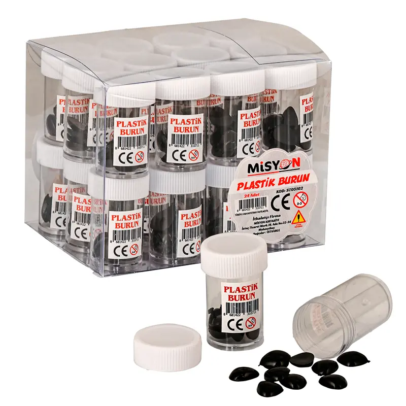 Misyon Plastik Burun 10 Lu Tüp x 24 Lü Paket