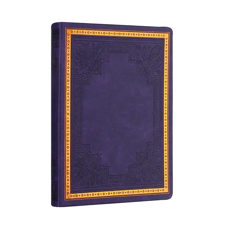 Victoria Journals Vintage Old Book Defter 80gr. 14x20cm 160 Yaprak Çizgili Mor
