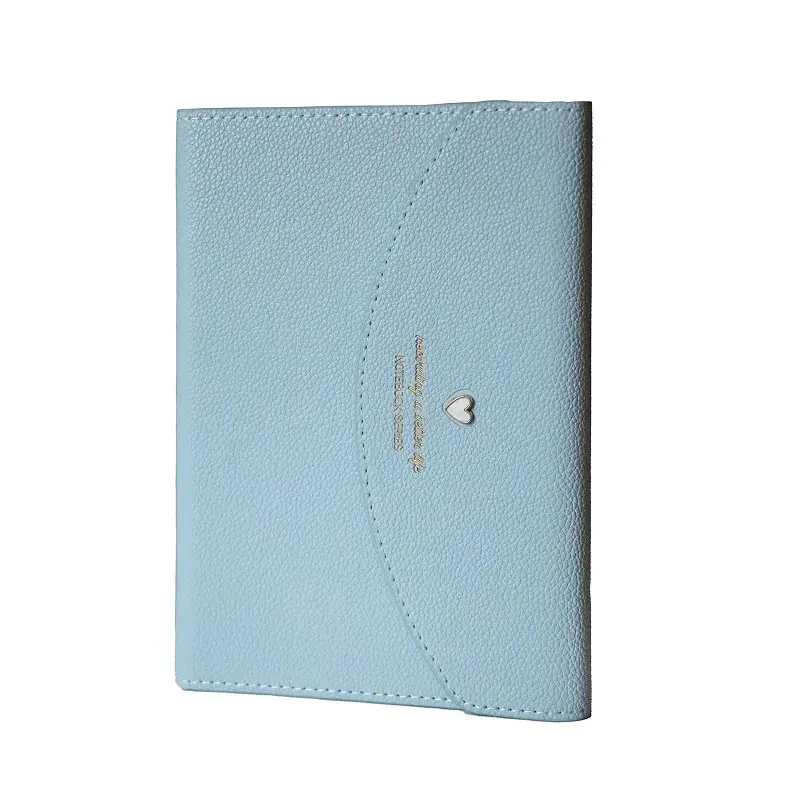 Victoria's Journals Mekanizmalı Defter A6 Ivory 80 gr. 96 Yaprak Çizgili Açık Mavi
