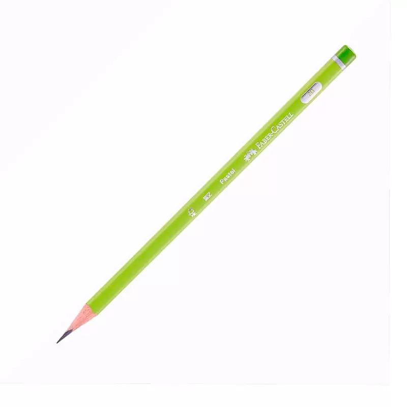 Faber-Castell Pastel Mercanlı Üçgen Kurşun Kalem 2B x 12 Li Kutu