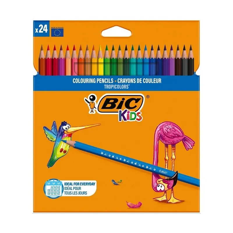 Bic Kids Tropicolors Kuru Boya Kalemi 24 Renk