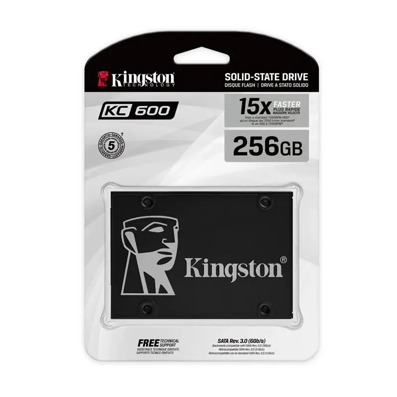 Kingston SKC600/256G KC600 550/500 2.5 Inch SATA3 SSD 256GB