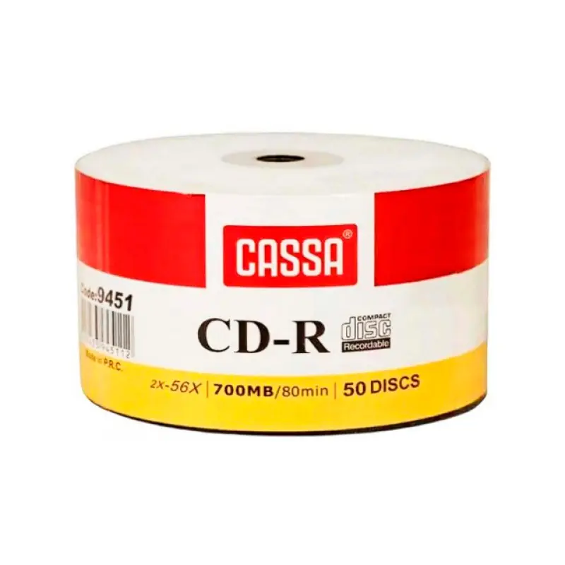 Cassa CD-R 700mb 50 Li Paket