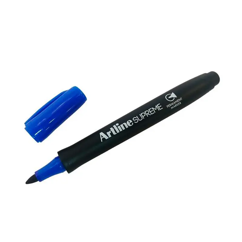 Artline Supreme Permanent Markör Kalem 1.0mm Mavi x 12 Li Kutu