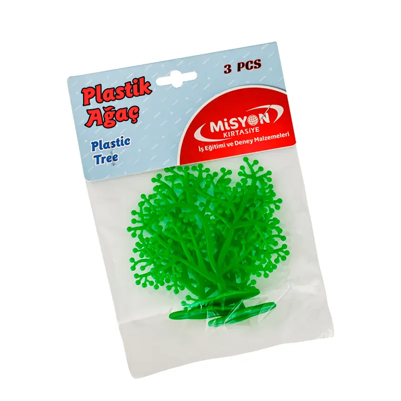 Misyon Plastik Mini Ağaç 3 Lü Paket