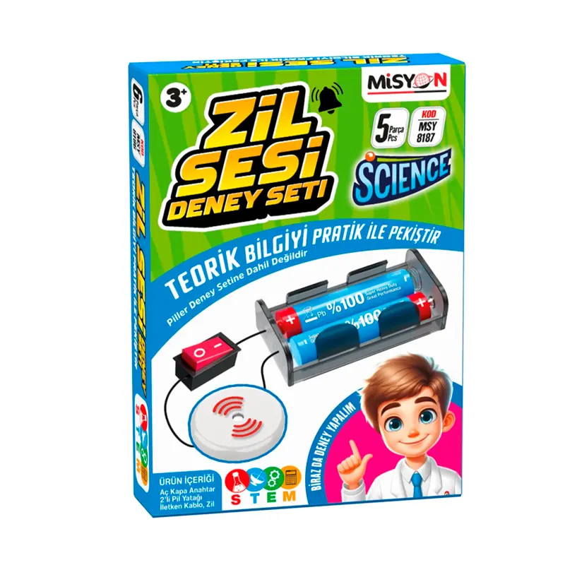 Misyon Zil Sesi Deney Seti Kutulu