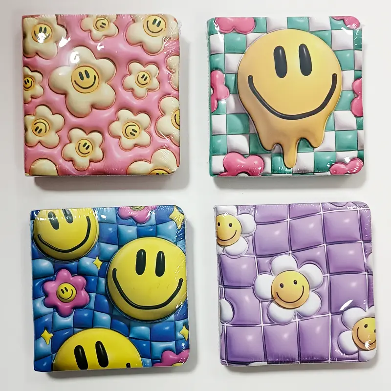 Südor Squishy 9.5x10cm 96 Sayfa 80 Gr. Not Defteri Gülen Yüz x 24 Lü Stand