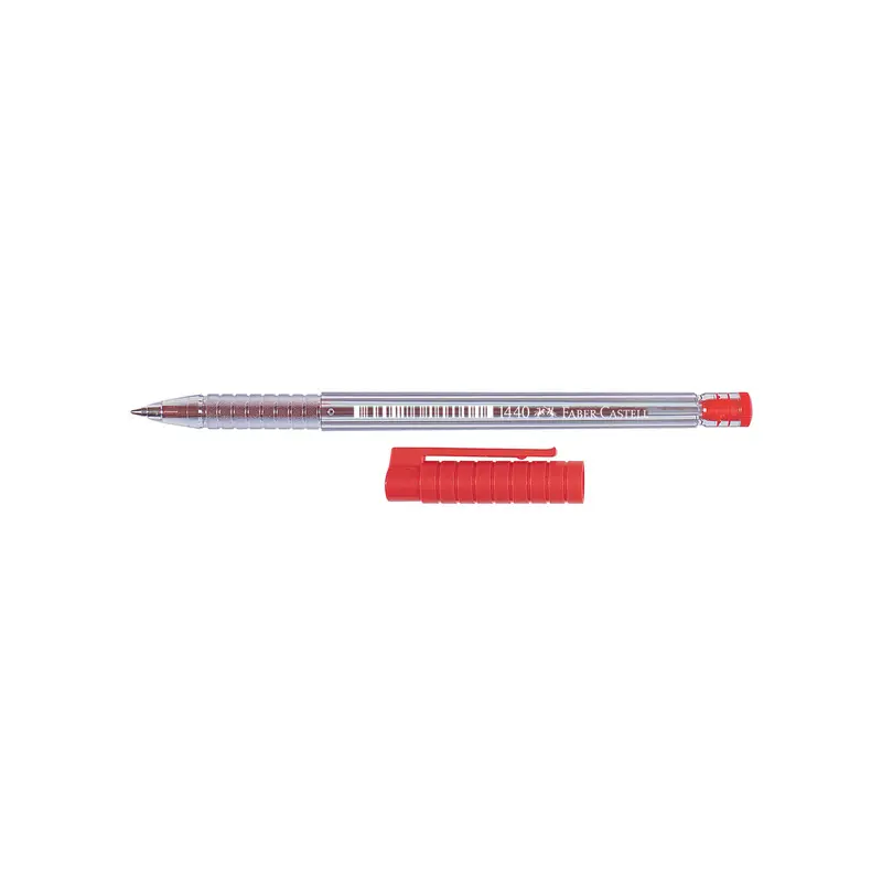 Faber-Castell 1440 Tükenmez 0.8mm Kırmızı 10 Lu Kutu