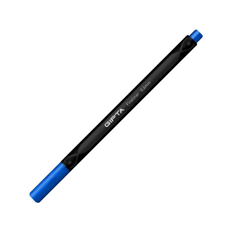 Gıpta K600 Fineliner Fiber Uç Kalem 0.4mm Lacivert 12 Li Kutu