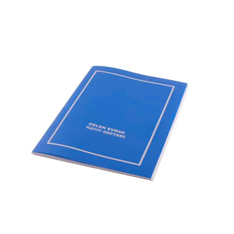 Gülpaş Plastik Kapak 20x28cm Gelen Evrak Kayıt Defteri 40 Yaprak