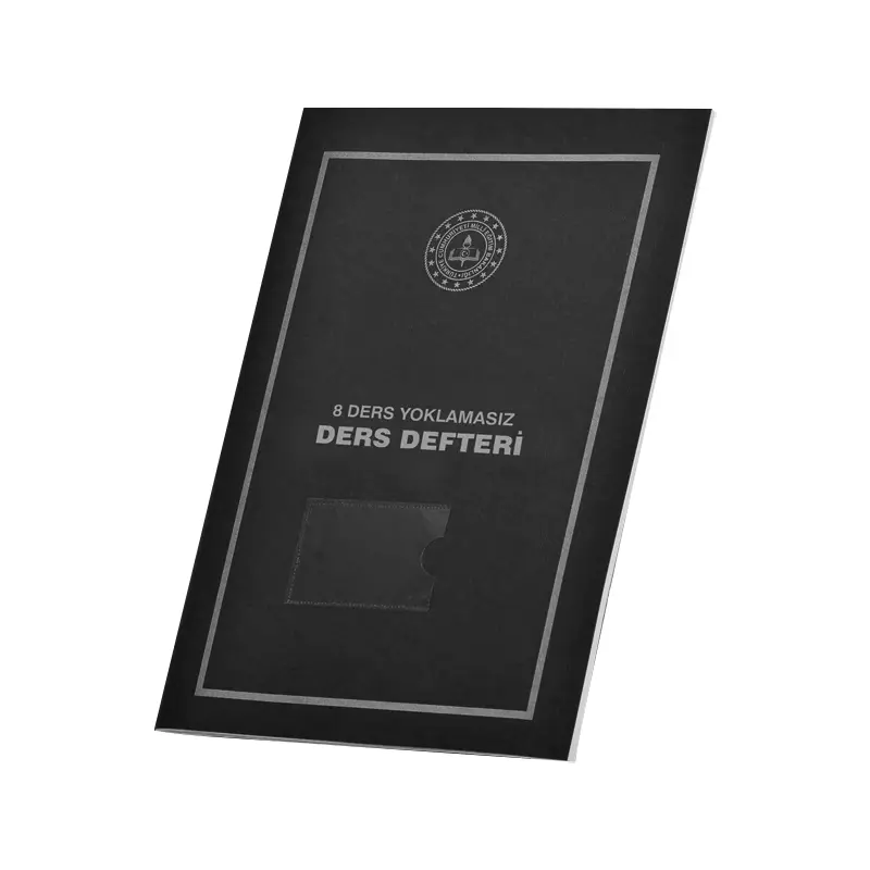 Gülpaş 382 Plastik Kapak 25x35cm 8 Ders Yoklamasız Ders Defteri