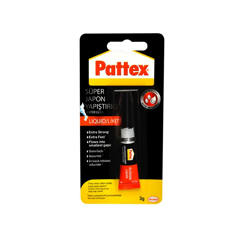 Henkel Pattex Süper Japon Yapıştırıcı 3 Gr.