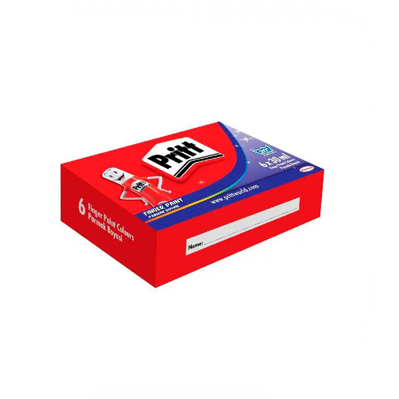 Henkel Pritt Parmak Boyası 6x30ML 6 Renk 30ML