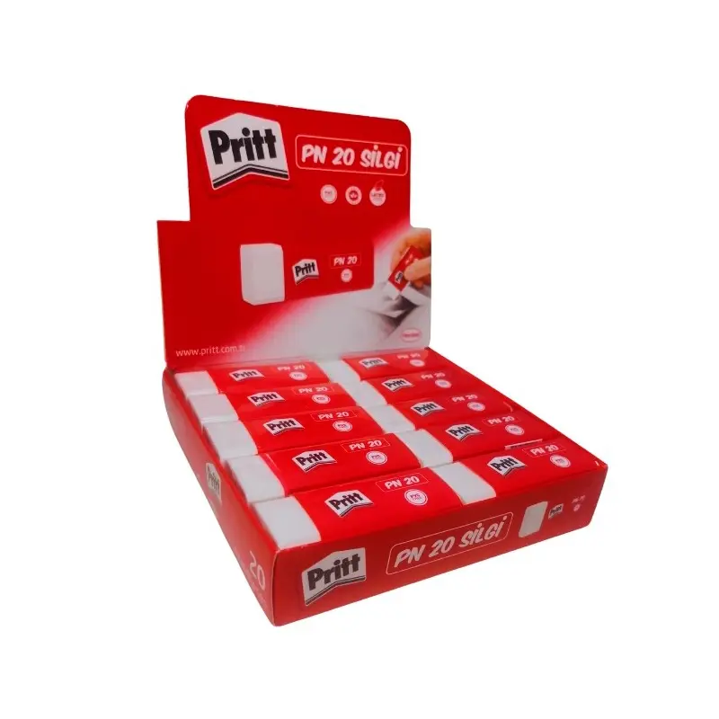 Henkel Pritt PN-20 PVC Free Beyaz Silgi 20 Li Kutu