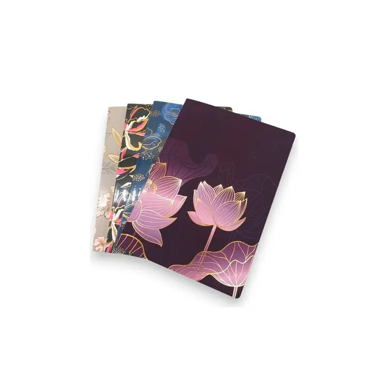 Liz Amerikan Cilt Ivory Soft Touch 15x21cm 80 Gr. 96 Yaprak Laklı Çizgili Defter