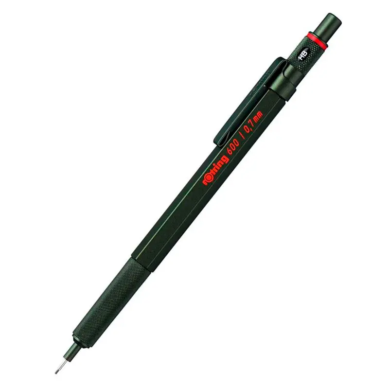 Rotring 600 Metal Gövde Mekanik ( Versatil ) Kurşun Kalem Yeşil 0.7mm