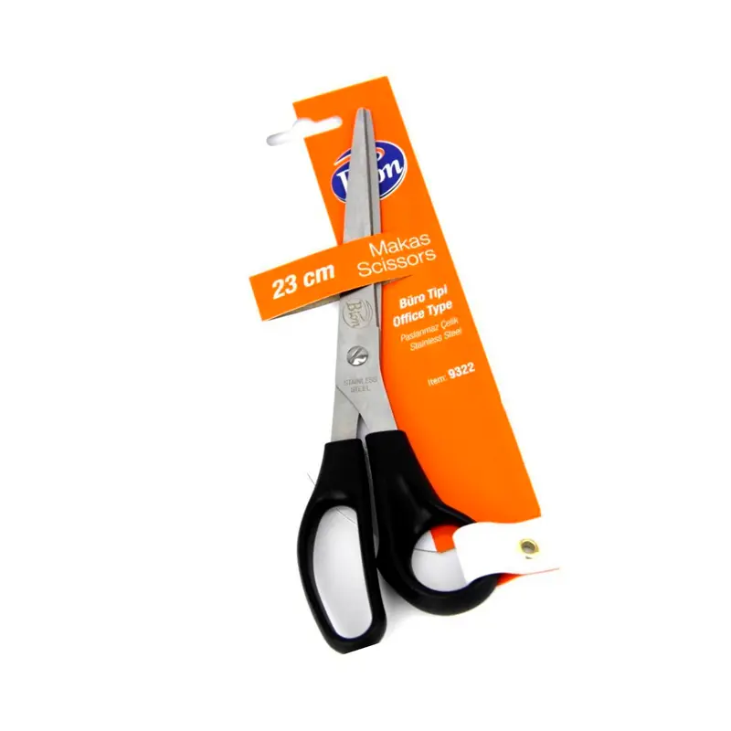 Mas 9322 Bion Büro Tipi Ofis Makası 23cm x 12 Li Kutu