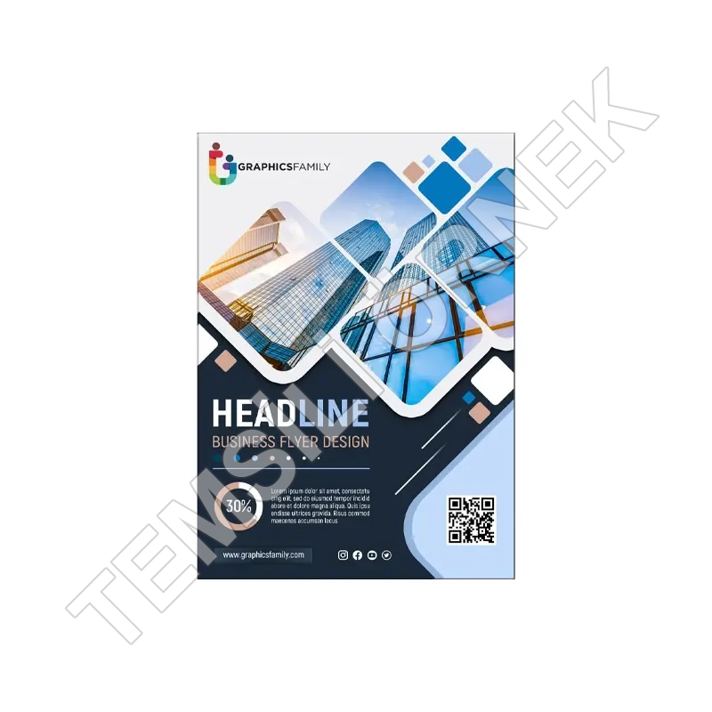 El İlanı & Afiş Baskı 105 Gr. Kuşe Tek Yön Çok Renkli 74mm x 105mm A7