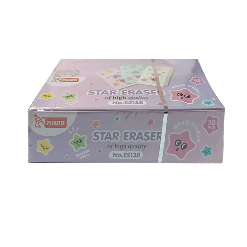 Mikro E2138 Star Eco PVC Silgi 30 Lu Kutu