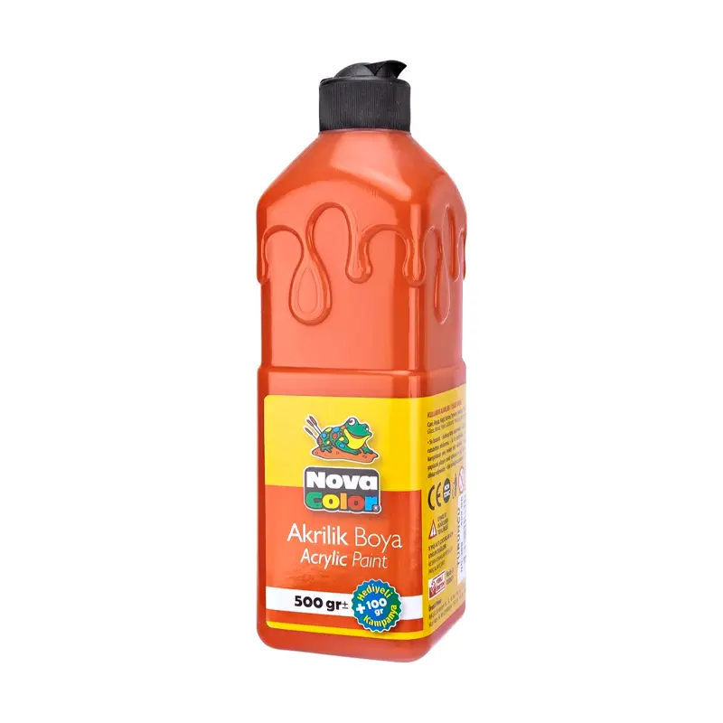 Nova Color Akrilik Boya 500 Gr. Turuncu