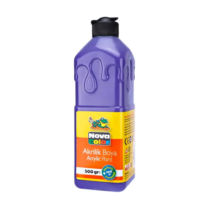 Nova Color Akrilik Boya 500 Gr. Mor