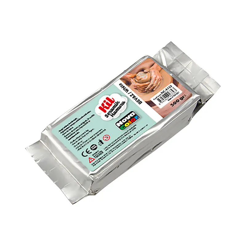 Nova Color Kil Seramik Hamuru 500 Gr. Beyaz