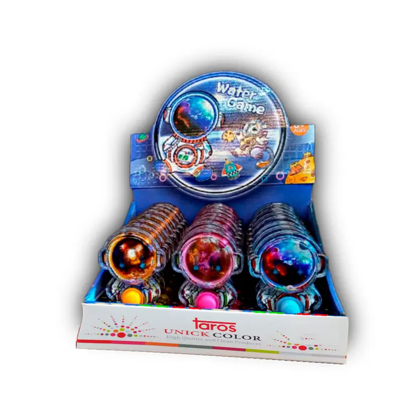 Taros Unick Color Astronot Water Game x 24 Lü Stand