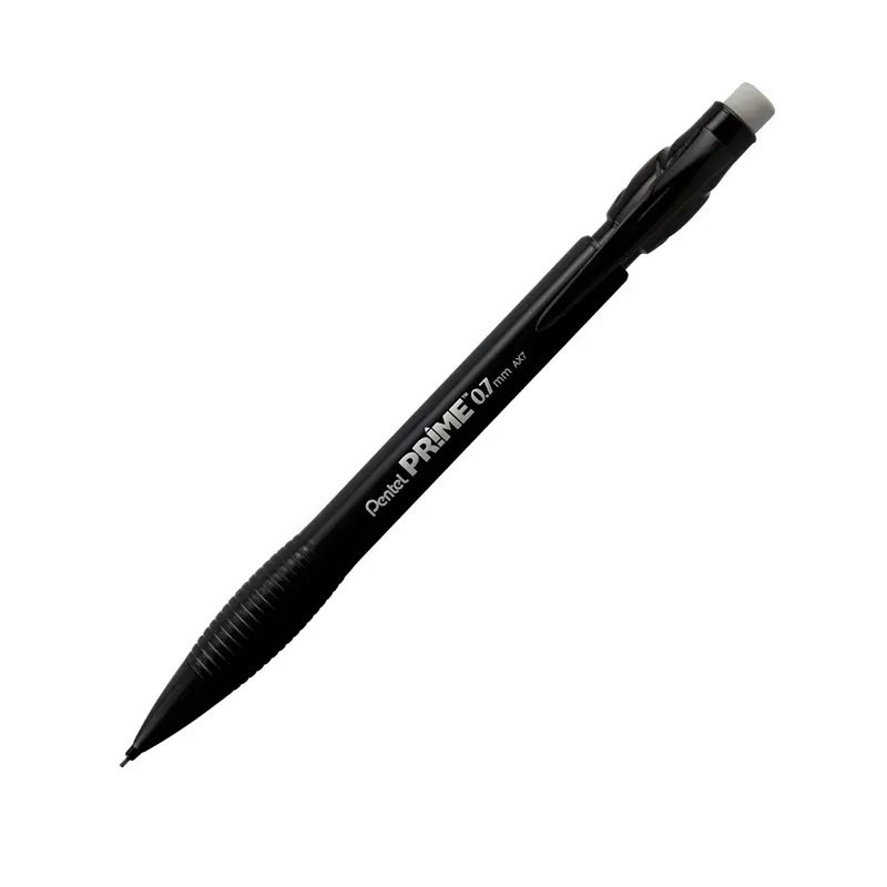 Pentel AX7 Prime Plastik Gövdeli Versatil Kalem 0.7mm Siyah Gövde 12 Li Kutu