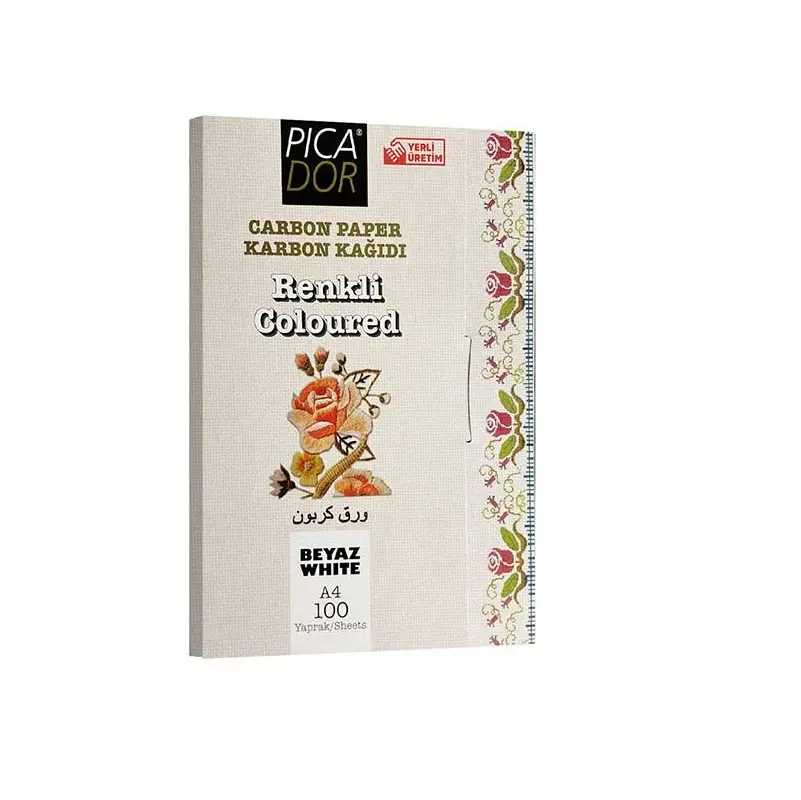 Picador Karbon Kağıdı 100 Yaprak A4 Beyaz Renk