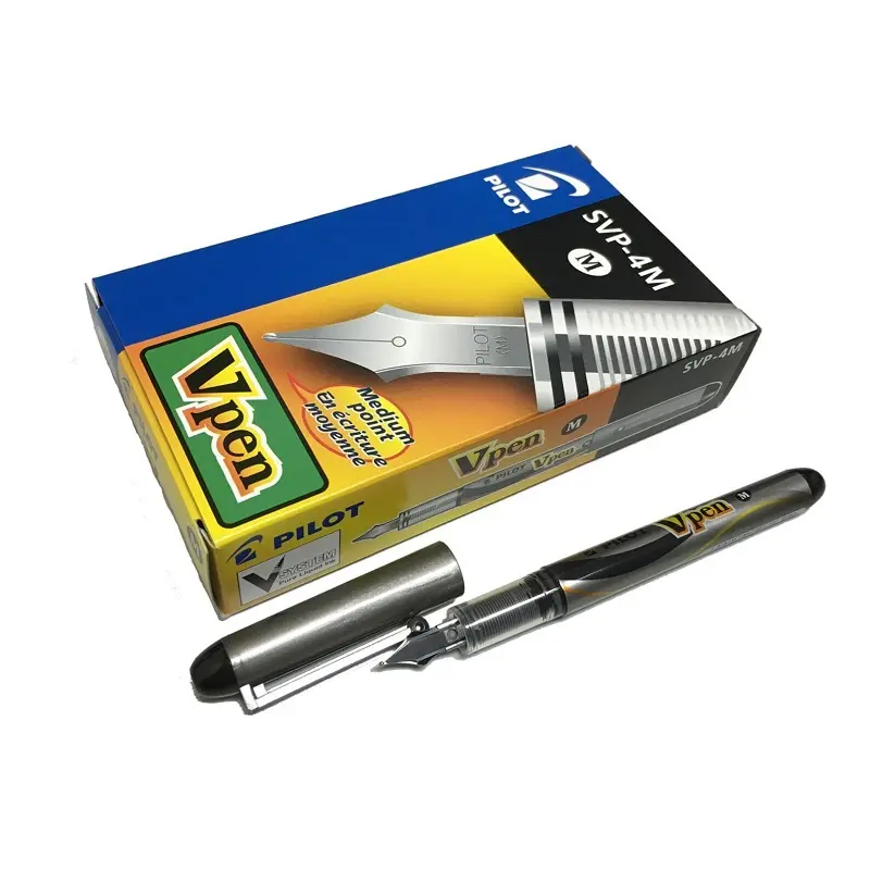 Pilot V-PEN Silver Dolma Kalem Siyah 12 Li Kutu