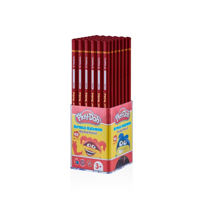 Play-Doh KK002 Kırmızı Kopya Kalemim 40 Lı Paket
