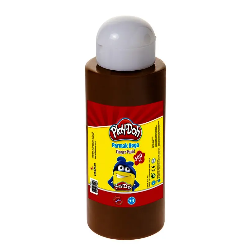 Play-Doh PR033 Parmak Boyası Tüp 500 ML Kahverengi