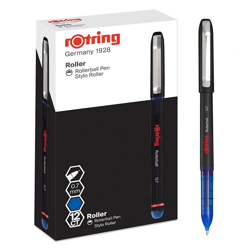 Rotring Roller Kalem 0.7mm Mavi 12 Li Kutu