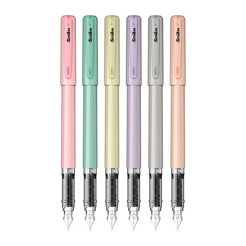 Scrikss Primeo Dolma Kalem (M) Seri Uç x 40 Lı Stand