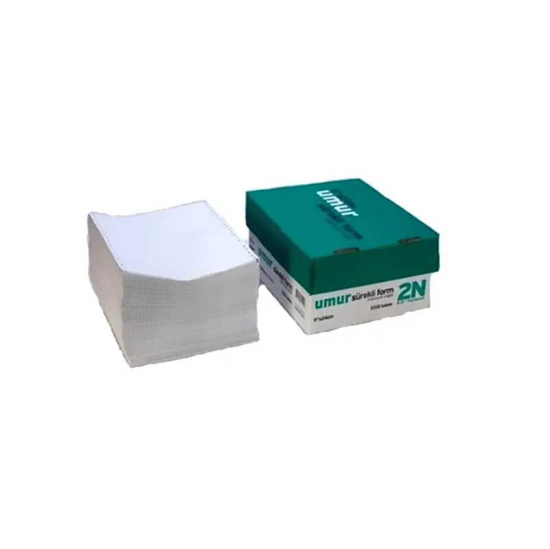 Umur Sürekli Form 11x24cm 2 Nüsha 5.5 Perforeli 1000 Li Kutu