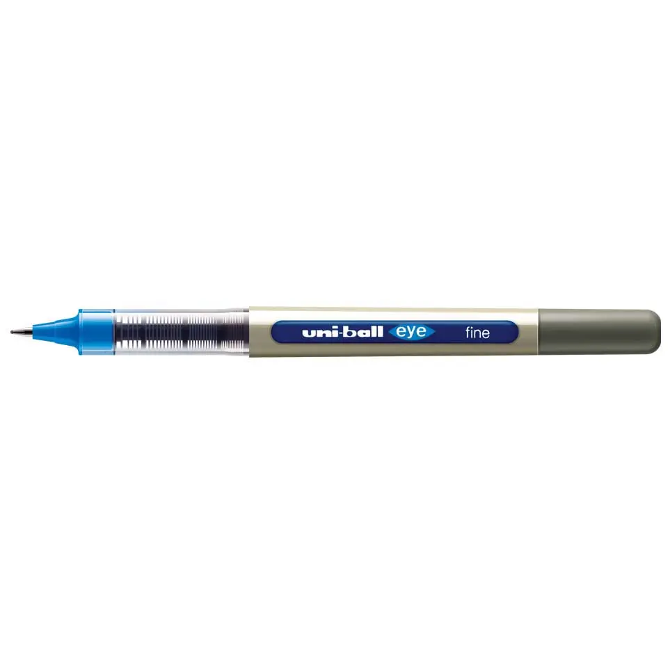 Uni-Ball Eye Fine UB-157 0.7 mm Roller Kalem Açık Mavi 12 Li Kutu