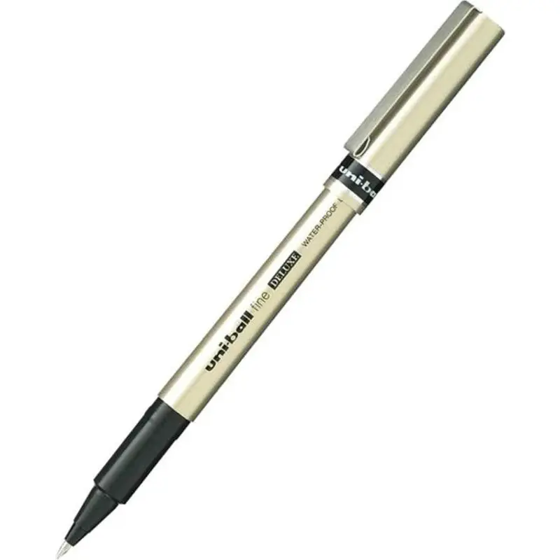 Uni-Ball Fine Deluxe UB-177 0.7 mm Roller Kalem Siyah 12 Li Kutu