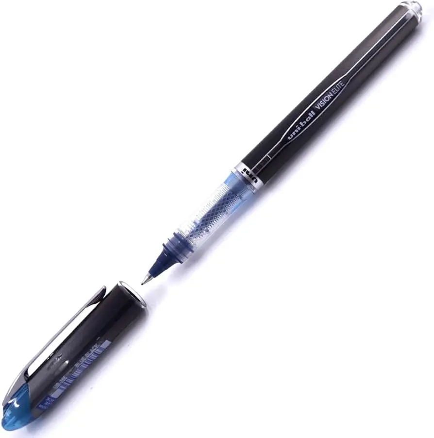 Uni-Ball Vision Elite UB-205 0.5 mm Roller Kalem Mavi 12 Li Kutu