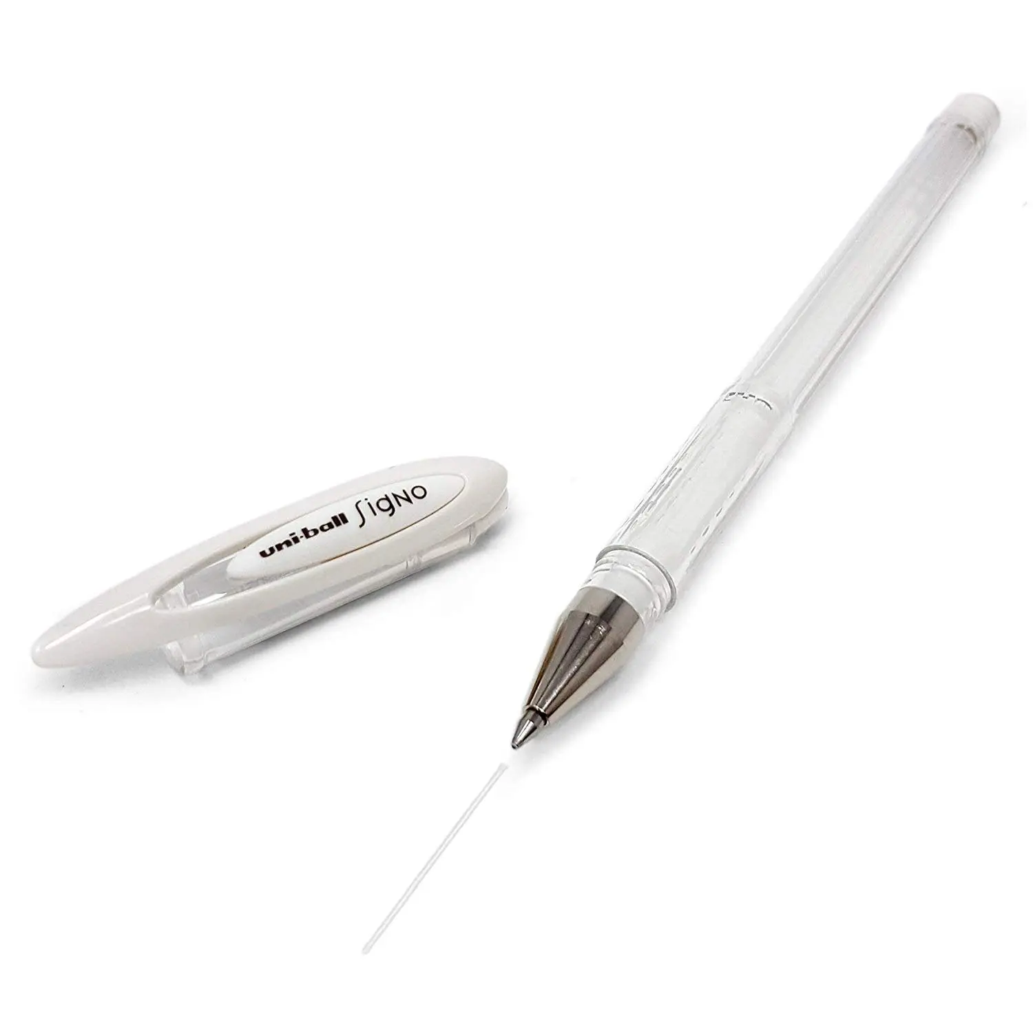 Uni-Ball Signo Angelic Colour UM-120AC 0.7 mm Jel Mürekkepli Roller Kalem Beyaz 12 Li Kutu