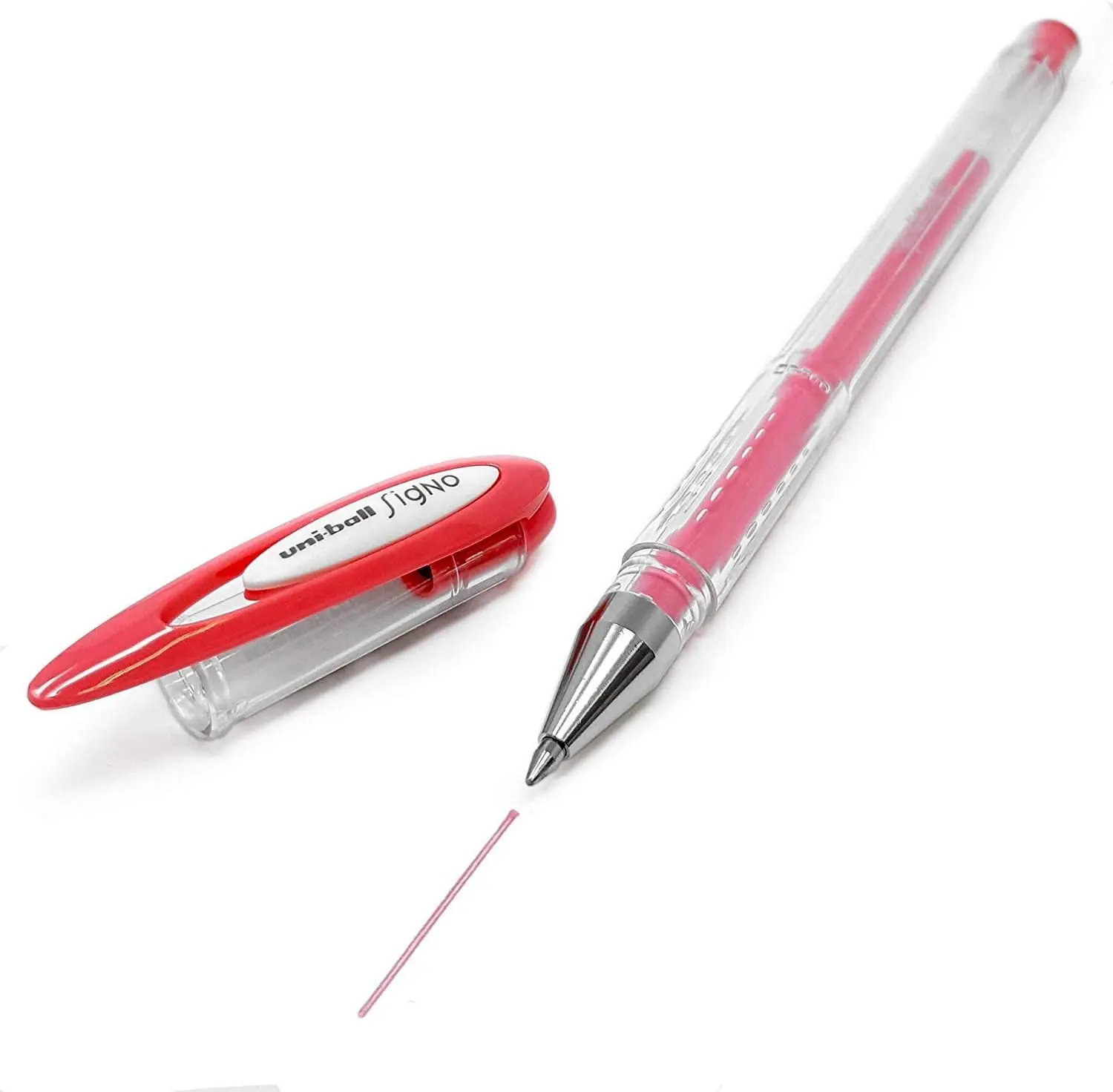 Uni-Ball Signo Angelic Colour UM-120AC 0.7 mm Jel Mürekkepli Roller Kalem Kırmızı 12 Li Kutu