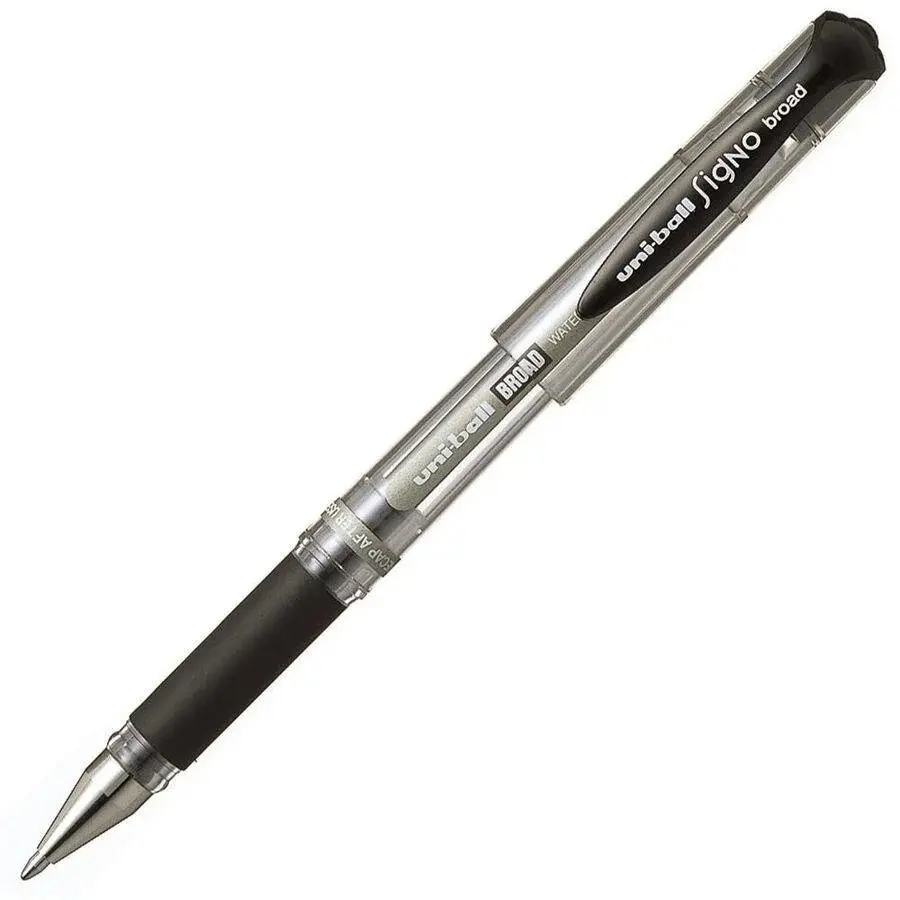 Uni-Ball Signo Broad UM-153 1.0 mm İmza Kalemi Siyah 12 Li Kutu