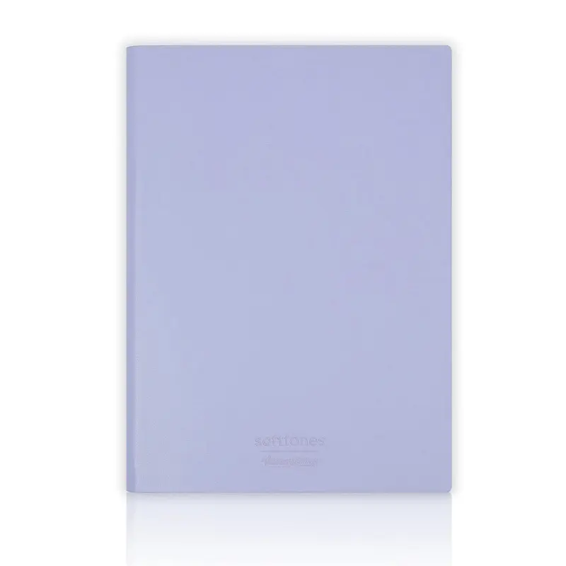 Victoria Journals Softtons Esnek Kapak 14.8x21cm A5 80gr. 128 Yaprak Çizgili Defter Lavanta
