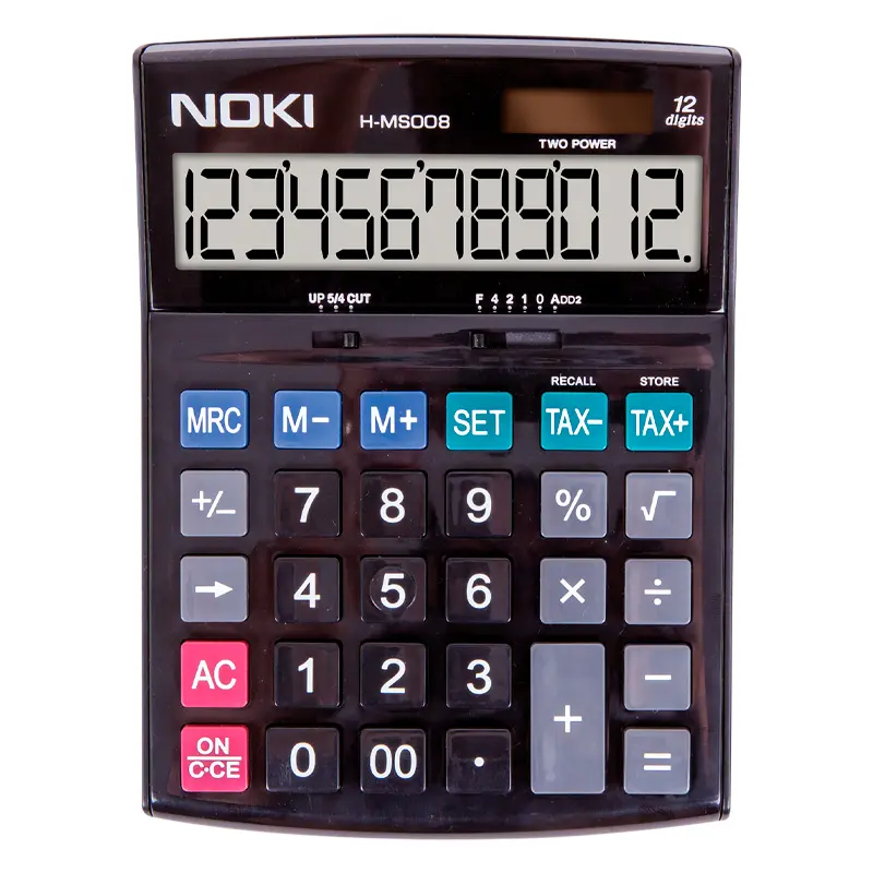 Noki MS008 Masaüstü Hesap Makinesi 12 Hane